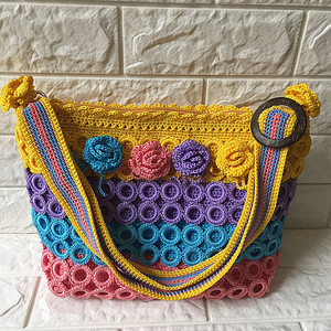 空心线钩包线视频