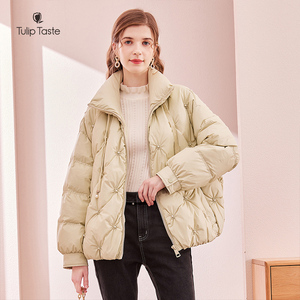 郁香菲羽绒服女2021年新款冬季白鹅绒保暖时尚洋气设计感潮流外套