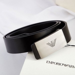 礼品ea阿玛尼emporio armani牛皮腰带男士皮带裤带生日礼物礼盒装