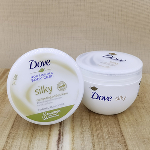 dove body cream silky多芬身体乳大白碗保湿补水丝质柔滑润肤霜
