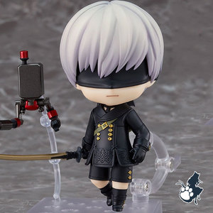 现货gsc 尼尔 机械纪元 9s 粘土人 寄叶九号s型 手办 q版 可动