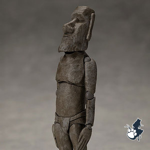 复生塑像|复活岛石像之谜：石头能垂直行走