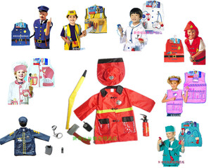 六一儿童节演出衣服 角色扮演海盗医生警察服饰 包邮消防员服装