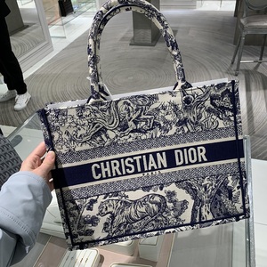 小明家|法国专柜代购dior/迪奥动物园/老花托特包小号单肩手拎包