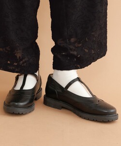 又见玛丽珍 | 法式复古雕花布洛克丁字带舒适低跟小皮鞋女单鞋