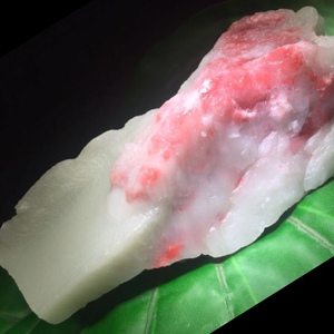 桂林鸡血玉原石毛料摆件天然玉石冰种血丝平野料稀有料血色红老料