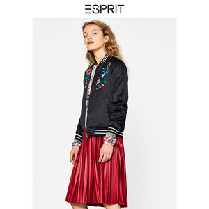特价ESPRIT埃斯普利特EDC系列女士刺绣双面穿夹克外套018CC1G018