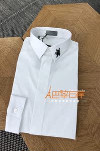 代购 巴黎右岸奢侈品站 2018早秋 dior 迪奥 蜜蜂 男士长袖衬衫