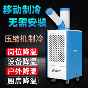 多乐信工业冷气机冷风机移动空调设备降温厨房岗位降温户外降温