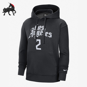 Nike/耐克正品洛杉矶快船队CE 男子运动连帽衫卫衣 DC0862-011