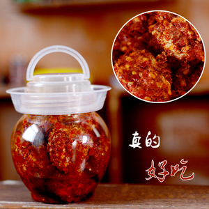 好吃的坛子霉豆腐乳湖南湘西怀化会同通道靖县特产美味农家下饭菜