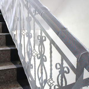 儿童楼梯间隙挡板栏杆安全护栏宝宝小孩围栏免打孔防护网防坠神器