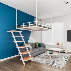 阁楼床空中悬挂式