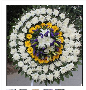 祭奠丧事花篮花圈白事哀悼葬礼江苏苏州市扬州市鲜花花圈同城送花