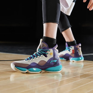 李宁影2代高帮篮球鞋男韦德之道wow shadow耐磨实战运动鞋abpr005