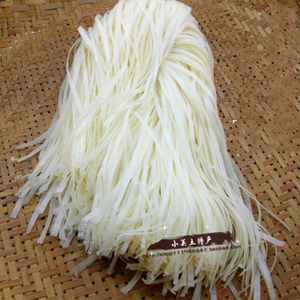 湖南怀化新晃夜郞特产纯手工半干盘子粉米豆腐灰碱粑锅巴粉满包邮