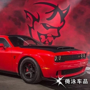 速度与激情8车贴道奇挑战者srt改装地狱猫拉花dodge恶魔贴纸demon
