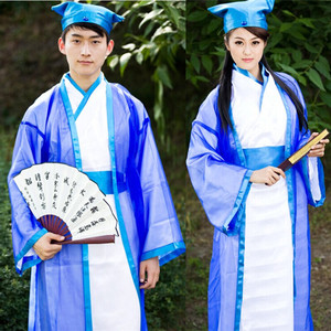 古装梁祝古代书生装演出服装江南四大才子汉服毕业季服装出租租赁