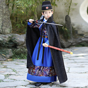 男童汉服套装霸气