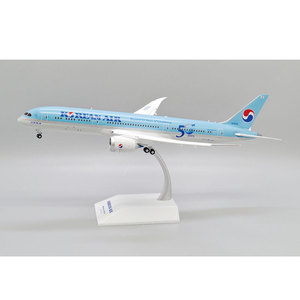 JC Wings 1:200 飞机模型合金 大韩航空 波音787-9 HL8082 襟翼版