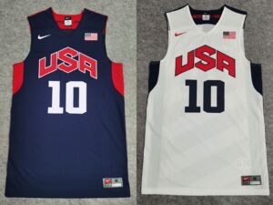耐克正品kobe科比2012年usa美国国家队梦十10号rep胶印球衣篮球服