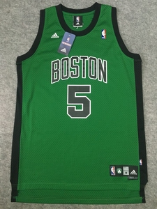 adidas正品nba加内特kg凯尔特人第二客场元年sw老网眼刺绣球衣 夏