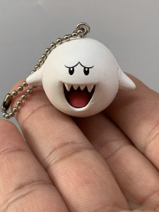 日版散货  超级玛丽马里奥挂件 吐舌害羞幽灵 公仔挂饰玩具摆件