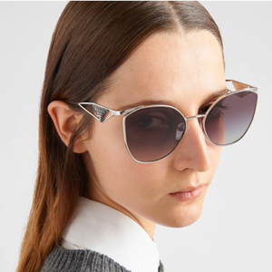 普拉达网红眼镜墨镜三角标刘雯代言spr50z多边型太阳镜0人付款2569