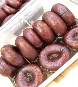 39同款货源瑞瑞柳淘宝新货无锡筒肠无锡特产套肠圈圈肠即食猪小肠