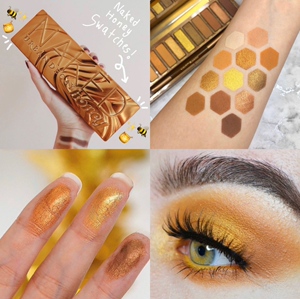 urban decay/衰败城市 ud2019新naked honey12色蜂蜜眼影盘/喷雾