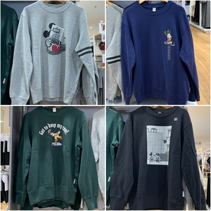 优衣库米奇胶片系列mickey mouse卫衣(长袖)(迪士尼系列)439499