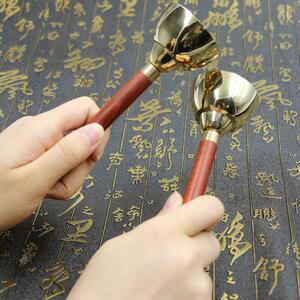 8046人付款天猫幼儿园奥尔夫早教木柄碰铃儿童打击音乐乐器撞铃撞钟