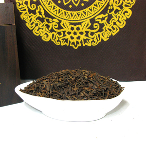 5年-10年  陈年普洱茶 熟茶散装 南糯古树宫廷金芽400g木质礼盒装