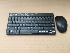 雷柏无线蓝牙键盘鼠标套装 台式电脑笔记本通用平板手机静音键鼠