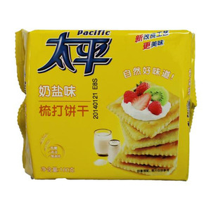 太平苏打饼干100g香葱海苔芝麻奶盐多口味美味低糖咸味营养早餐