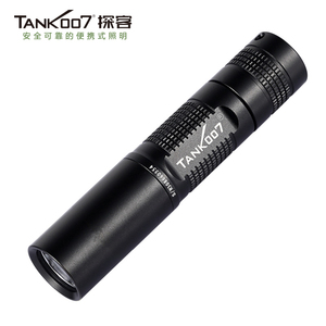 tank007铝合金紫光灯365NM专用UV手电筒强光检测TK566