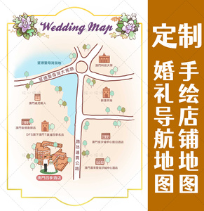 00tb633317231淘宝手绘插画设计商业海报表情包装人物头像卡通地图