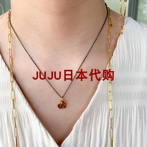 *日本代购项链爱心高贵手工个性时尚叠带调皮心2色11.28突尼斯製