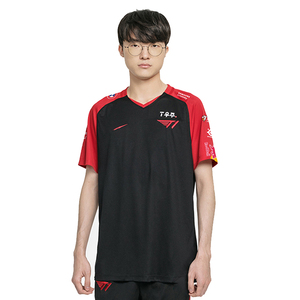 2022lpl全球总决赛出征服t1队服skt队服s12faker同款短袖t恤周边