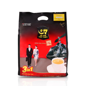 越南原装进口中原G7速溶三合一咖啡800g袋装50条国际版越文版包邮