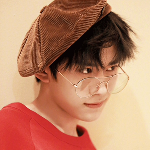 易烊千玺华晨宇木子洋同款眼镜金丝钢珠双梁复古圆框韩版个性近视