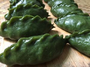 清明粿夹子果艾叶青蓬果江西上饶婺源特色小吃10个装现做真空包装