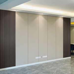 毛坯房墙板竹木纤维室内装饰防火耐高温隔音护墙板家装厨房背景墙