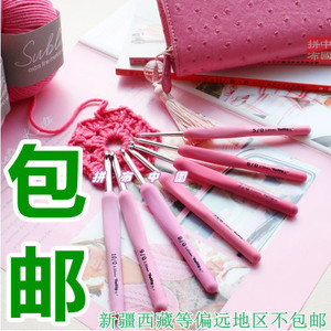 【特价优惠】日本广岛Tulip钩针 ETIMO 套装郁金香玫瑰粉毛线钩针