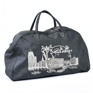 【上海】字样手提包 旅行包 老塑料包 经典怀旧收藏 怀旧老物件