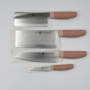 z张宝强淘宝德国双立人波格斯pollux除菌刀粉色6件套消毒切菜刀厨房