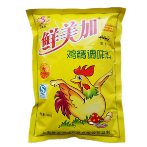 5袋包邮上海鲜迪食品鲜美加鸡精调味料清真鸡粉鸡精454克