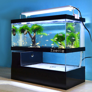 圆柱下过滤鱼缸