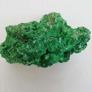 绿石针状孔雀石原石天然矿物晶体矿标颜料矿石收藏摆件 malachite