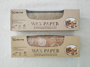 「森林食堂」日本制wax paper盒装油纸防油防潮三明治便当菓子用